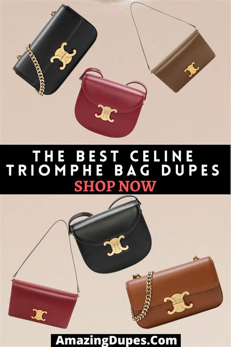 celine triomphe bag dupe reddit|celine bag dupe review.